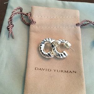 David Yurman Cable Classics Shrimp Earrings